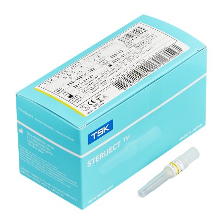 AirTite Products Hypodermic Needle TSK SteriJect® 1/2 Inch Length 30 Gauge Ultra Thin Wall Without Safety - Box of 100 - TSK3013U-BX