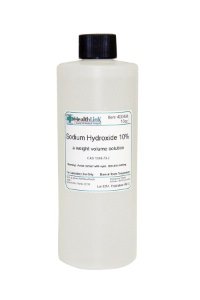 EDM 3 LLC Chemistry Reagent Sodium Hydroxide ACS Grade 10% 16 oz. - Each - 400498-EA