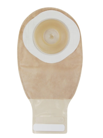 ConvaTec Ostomy Pouch Esteem™+ One-Piece System 12 Inch Length 1 Inch Stoma Drainable Convex, Pre-Cut - Box of 10 - 416743-BX