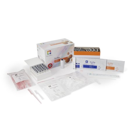Quidel Respiratory Test Kit Sofia® RSV FIA Fluorescence Immunoassay (FIA) Respiratory Syncytial Virus Test (RSV) Nasopharyngeal Swab / Nasopharyngeal Wash / Nasopharyngeal Aspirate Sample 25 Tests CLIA Waived - Case of 12 - 20260-CS