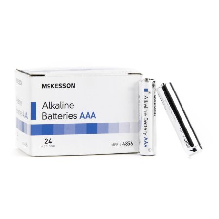 McKesson Alkaline Battery McKesson AAA Cell 1.5V Disposable 24 Pack - Box of 24 - 4856-BX