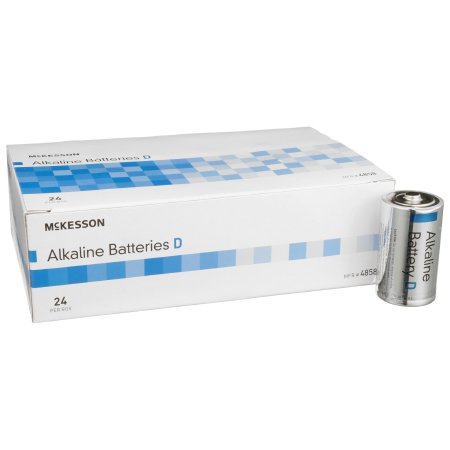 McKesson Alkaline Battery McKesson D Cell 1.5V Disposable 24 Pack - Each - 4858-EA