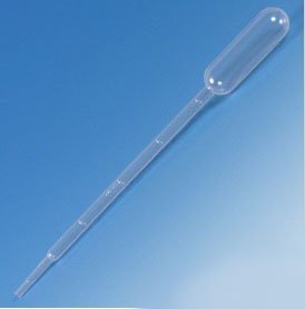 Globe Scientific Transfer Pipette 5 mL 0.25 mL Graduation Increments Sterile - Case of 400 - 137018-CS