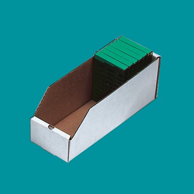 Health Care Logistics Shelf Caddy 4 X 4-1/2 X 12 Inch Cardboard - Pack of 50 - 7460-PK