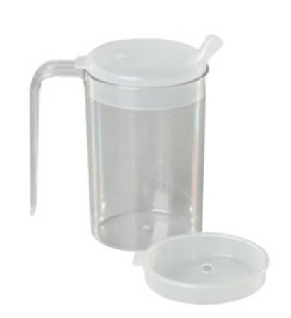 Alimed Drinking Mug AliMed® 8 oz. Clear Plastic Reusable - Each - 2970010568-EA