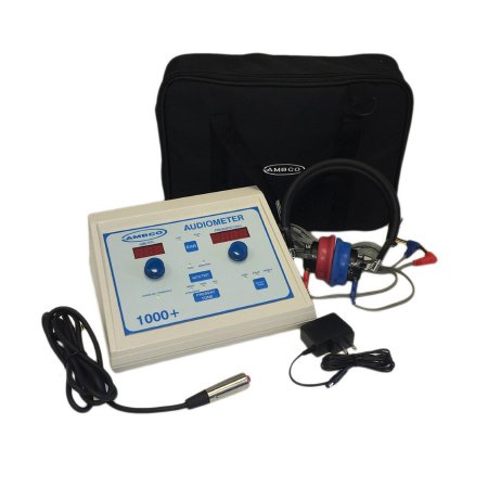 Ambco Electronics Audiometer with Printer OtoScreen Pure Tone Automatic Screening Air Conduction - Each - 1000+P2.2-EA