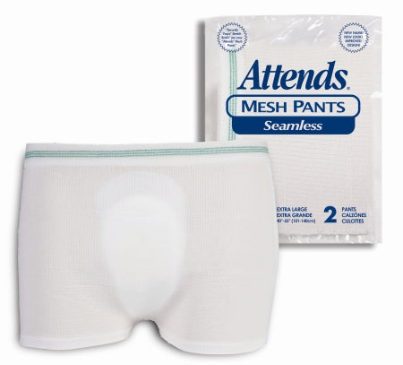 Attends Healthcare Products Attends® Knit Pant Unisex Knit Weave Large Pull On Reusable - Pack of 2 - MPS30100-PK