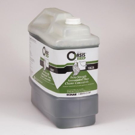 EcoLab Floor Cleaner Oasis® 115 XP Liquid 2.5 gal. Jug Ammonia Scent - Each - 6110625-EA
