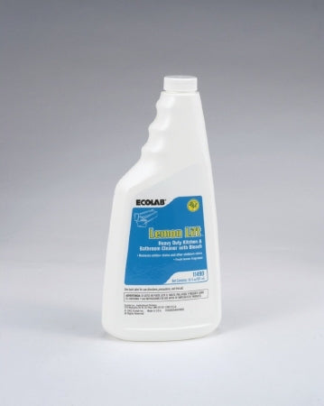 EcoLab Lemon Lift™ Surface Cleaner Manual Pour Liquid 20 oz. Bottle Citrus Scent NonSterile - Case of 12 - 6111490-CS