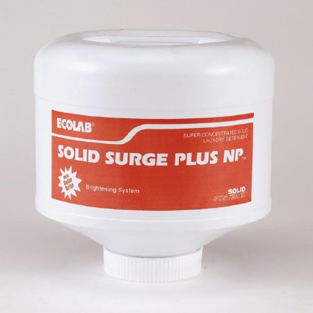 EcoLab Laundry Detergent Solid Surge Plus™ NP 9 lbs. Bottle Capsule Mild Scent - Case of 4 - 6117905-CS