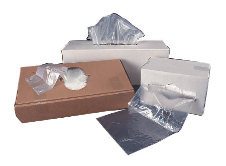 Colonial Bag Corp Trash Bag Colonial Bag 60 gal. Clear Plastic 3 mil 38 X 60 Inch X-Seal Bottom Flat Pack - Case of 1 - BC3860C-CS