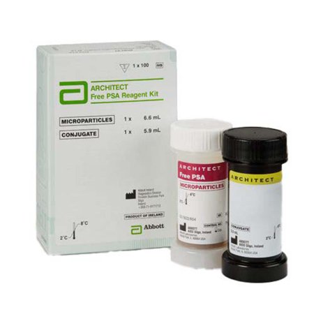 Abbott Reagent Architect™ Cancer Free Prostate-specific Antigen (PsA) For Architect ci8200 Analyzer 100 Tests 1 Kit - Each - 06C0727-EA