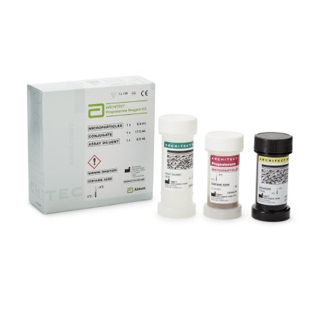 Abbott Reagent Architect™ Reproductive Endocrinology Assay Progesterone For Architect c4100 Analyzer 100 Tests - Each - 07K7725-EA