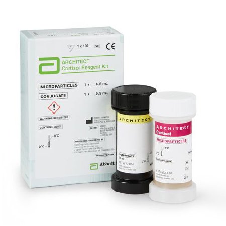 Abbott Reagent Architect™ Thyroid / Metabolic Assay Cortisol For Architect i1000sr Analyzer 100 Tests - Each - 08D1525-EA