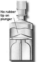 AirTite Products General Purpose Syringe Norm-Ject® Luer Lock Tip Without Safety - Case of 500 - AL30-CS