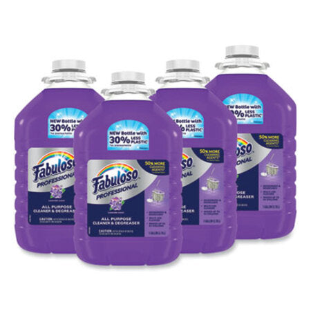 Fabuloso® All-Purpose Cleaner, Lavender Scent, 1 gal Bottle, 4/Carton - CT/4 - CPC-05253-CT