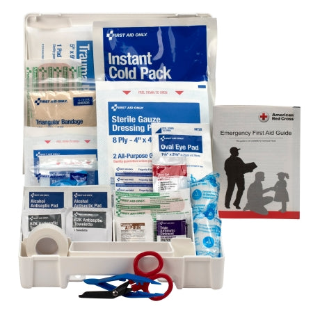 Acme United First Aid Kit First Aid Only® 10 Person Waterproof Case - Each - 222U-EA