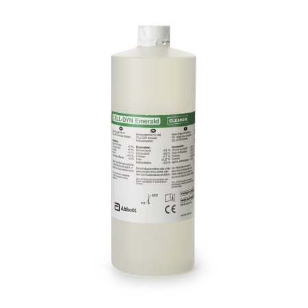 Abbott Reagent Cell-Dyn® Cleaner For Cell-Dyn Emerald Analyzer 960 mL - Each - 09H4602-EA