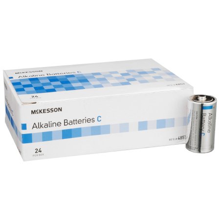 McKesson Alkaline Battery McKesson C Cell 1.5V Disposable 24 Pack - Each - 4857-EA