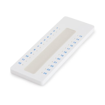 McKesson Capillary Tube Holding Tray McKesson 24 Place, Wax Sealant For Microhematocrit Capillary Tubes - Box of 10 - 553-BX