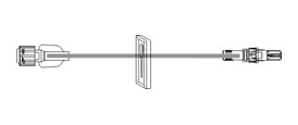ICU Medical IV Extension Set Small Bore 6 Inch Tubing Without Filter - Case of 50 - SC9040-CS