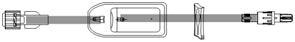 ICU Medical IV Extension Set 9 Inch Tubing With Filter - Case of 50 - SC9045-CS