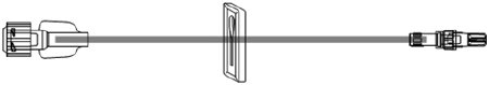 ICU Medical IV Extension Set Small Bore 72 Inch Tubing Without Filter - Case of 50 - SC9075-CS