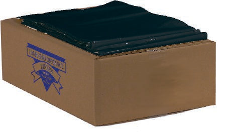 Colonial Bag Corp Trash Bag Colonial Bag 33 gal. Black LLDPE 1.35 mil 33 X 40 Inch X-Seal Bottom Flat Pack - Case of 1 - TGG-39XH-CS