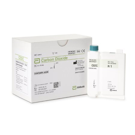 Abbott Reagent Architect™ Renal / Respiratory / General Chemistry Carbon Dioxide (CO2) For Architect c16000 Analyzer 1,500 Tests - Box of 1 - 03L8022-BX