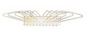 Alimed Compact Apron Rack Wall Mounted Almond - Each - 921984-EA