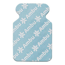 Ambu ECG Resting Electrode Polymer Backing Radiolucent Tab Connector 10 per Pack - Pack of 1 - 0415M-PK