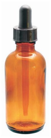 Fisher Scientific Dropper Bottle Kimble® Borosilicate Glass 60 mL (2 oz.) - Case of 12 - 02991C-CS