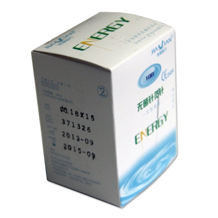 ProMed Specialties Acupuncture Needle ProMed® 2 Japanese Gauge 15 mm Length - Box of 100 - PMA-.18X15-BX