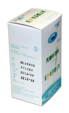ProMed Specialties Acupuncture Needle ProMed® 3 Japanese Gauge 30 mm Length - Box of 100 - PMA-.20X30-BX