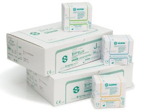 Lhasa OMS Acupuncture Needle Seirin® 5 Japanese Gauge 40 mm Length J-Type - Box of 100 - SJ.25X40-BX