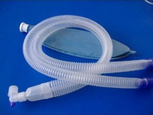 Sun Med Anesthesia Breathing Circuit 60 Inch Tube Adult Single Patient Use - Case of 20 - 9158-CS