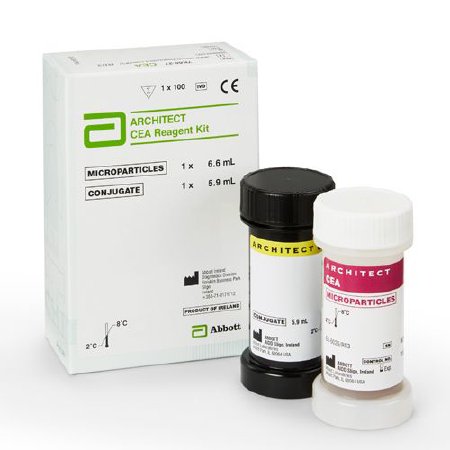 Abbott Reagent Architect™ Tumor Marker Assay Carcinoembryonic Antigen For Architect c4100 Analyzer 100 Tests - Each - 07K6827-EA