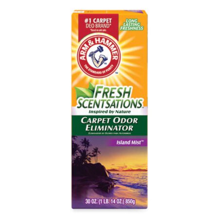Hammer™ Fresh Scentsations Carpet Odor Eliminator, Island Mist, 30 oz Box, 6/Carton - CT/1 - CDC-3320011535-CT