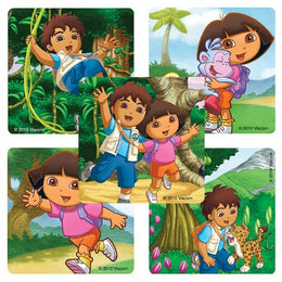 SmileMakers Disney® 100 per Unit Dora and Diego Sticker 2.5 Inch - Box of 75 - ST132B-BX