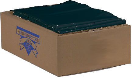 Colonial Bag Corp Trash Bag Colonial Bag 4 gal. Black LLDPE 0.35 mil 17 X 17 Inch X-Seal Bottom Flat Pack - Case of 1 - CBB17L-CS