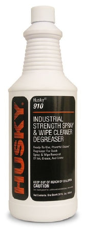 Canberra Husky® 910 Surface Cleaner / Degreaser Manual Pour Liquid 1 Quart Bottle Mint Scent NonSterile - Case of 12 - HSK-910-03-CS