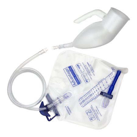 Advantage Urinal Systems Male Urinal System Advantage 2 Liter Drain Bag One Way Valve Single Patient Use - Each - 100-EA