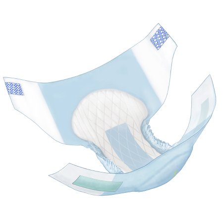 Cardinal Unisex Adult Incontinence Brief Wings™ X-Large Disposable Heavy Absorbency - Bag of 15 - 63065-BG