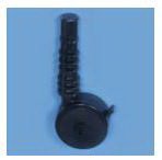 IPU Cart Caster Set For 4 Inch Locking Linen Cart - Each - LPC MDI 4 L B-EA