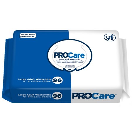 First Quality Personal Wipe ProCare™ Soft Pack Aloe / Vitamin E Scented 96 Count - Pack of 96 - CRW-096-PK