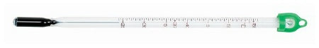 PANTek Technologies LLC Liquid-in-Glass Thermometer Enviro-Safe® Celsius 24Â° to 57Â°C Partial Immersion Does Not Require Power - Each - 13201913-EA