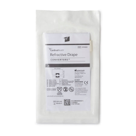 Cardinal EENT Drape Refractive Drape 16 W X 10-3/4 L Inch Sterile - Case of 10 - D1022-CS