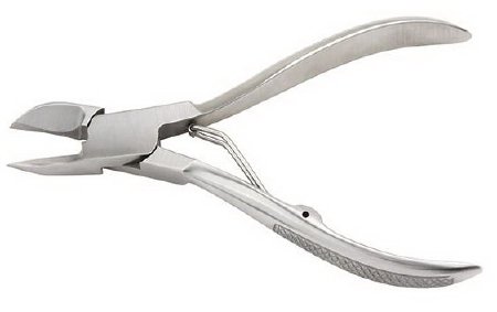 Integra Lifesciences Nail Nipper Vantage® Concave Jaw 4-5/8 Inch Length Stainless Steel - Each - V940200-EA