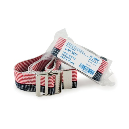 McKesson Gait Belt McKesson 60 Inch Length Stars and Stripes Design - Case of 48 - 861-CS