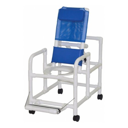 Patterson Medical Supply Commode / Shower Chair MJM International Reclining Backrest - Each - 555370-EA